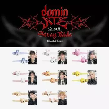 Предварительный заказ Stray Kids dominATE SEOUL SKZOO Hair Clip