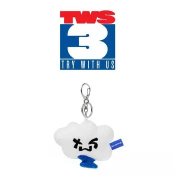 Предварительный заказ TWS 3-го мини-альбома TRY WITH US Plush Key Ring Cloud ver.