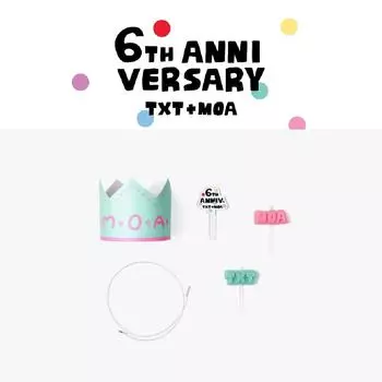 Предварительный заказ TXT 6th Anniversary TXT+MOA Party Kit