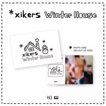 Предварительный заказ xikers Winter House Random Trading Card Random 1 pack