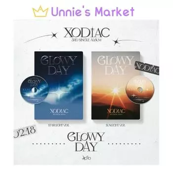 [Предварительный заказ] XODIAC - GLOWY DAY 3-й сингл-альбом + бесплатный подарок Random ver.