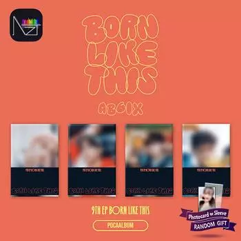[ПРЕДЗАКАЗ] AB6IX - EP 9-й альбом BORN LIKE THIS (ПОКААЛЬБУМ) RANDOM 1PCS