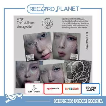 aespa — 1-й альбом [Armageddon]_My Power [POB] Random (Makestar)