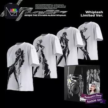 [ПРЕДЗАКАЗ] aespa - 5-й мини-альбом Whiplash (Ограниченная версия) RANDOM 1PCS