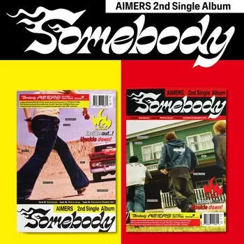 2-й сингл AIMERS Somebody Scene, версия. RANDOM 1PCS