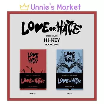 Альбом H1-KEY LOVE or HATE POCA + бесплатный подарок Random ver.