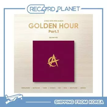 ATEEZ — 10-й мини-альбом [GOLDEN HOUR : Часть 1] (Дигипак ВЕР.) HONGJOONG