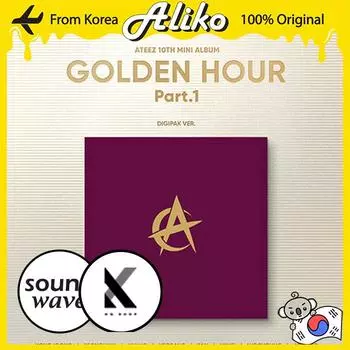 [Предзаказ] ATEEZ — 10-й мини-альбом [GOLDEN HOUR : Часть 1] (Дигипак ВЕР.) Random 1 (No POB)