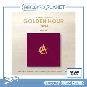 [Предзаказ] ATEEZ — 10-й мини-альбом [GOLDEN HOUR : Часть 1] (Дигипак ВЕР.) [POB]