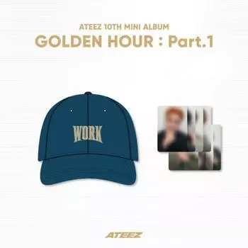 Предзаказ ATEEZ GOLDEN HOUR: Часть 1. Рабочая бейсболка 1st MD