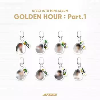 Предзаказ ATEEZ GOLDEN HOUR: Часть 1. Случайный акриловый брелок 1st MD