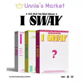 [НЕТ ПОБ] (грамм)I-DLE - I SWAY 7-й мини-альбом + бесплатный подарок No poster / Random ver.
