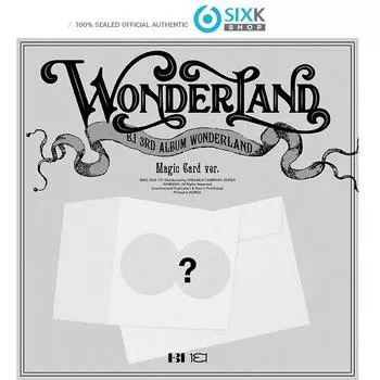 [Предзаказ] BI - 3-й АЛЬБОМ [WONDERLAND] Magic Card Ver [NO POB]