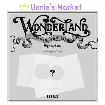 [Предзаказ] BI - WONDERLAND Magic card Ver. / 3-й альбом + бесплатный подарок 1EA