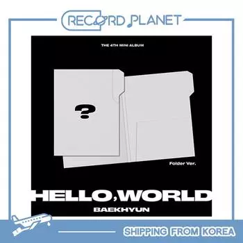 BAEKHYUN (ЭКЗО) 4-й мини-альбом [Hello, World] (Папка Вер.) Folder Ver.