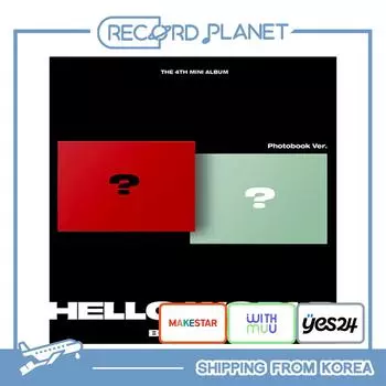 BAEKHYUN (ЭКЗО) 4-й мини-альбом [Hello, World] [POB] Random (No Benefit)