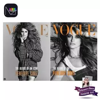 [ПРЕДЗАКАЗ] BTS Джин 20 страниц фотографии и интервью включены - VOGUE HONG KONG выпуск ноябрь 2024: Пенелопа Крус A Ttye