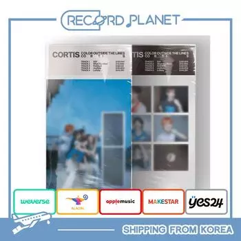 [Предзаказ] CORTIS The 1st EP [COLOR OUTSIDE THE LINES] (Альбомы Weverse вер.) [POB] Random (No Benefit)