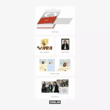 Предзаказ DAY6 10th Anniversary Tour THE DECADE 10th Anniv. Коробка для праздника SUNGJIN