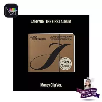 JAEHYUN (NCT) - 1-й альбом J (Зажим для денег, версия) 1PCS