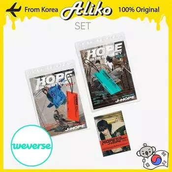 [предзаказ] Джей-Хоуп (БТС) НАДЕЖДА НА УЛИЦЕ ТОМ 1 (Фотокнига + альбомы Weverse Ver.) NO POB