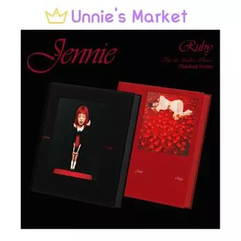 [Предзаказ] ДЖЕННИ (BLACKPINK) - Рубиновая фотокнига (Джейн Вер. / Версия Zen.) + Бесплатный подарок Random ver.