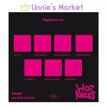 EVNNE - ГОРЯЧИЙ БЕСПОРЯДОК (Digipack Ver.) + Бесплатный подарок Random ver. (1EA)