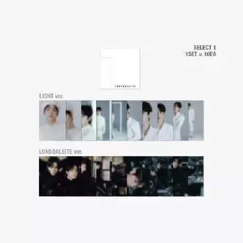 Предзаказ EXO 2024 BAEKHYUN ASIA TOUR Набор открыток Lonsdaleite