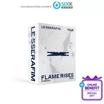 [Предзаказ] Фотокнига LE SSERAFIM - ТУР 2023 ГОДА «ПЛАМЯ ПОДНИМАЕТСЯ» В СЕУЛЕ(+Онлайн-выгода)