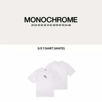 Предзаказ Футболка BTS MONOCHROME S/S S size