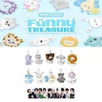 Предзаказ футляра для карточек Funny TREASURE Fun for FAN Plush Photo Card 7CHILLA