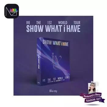 [ПРЕДЗАКАЗ] IVE 1-Й МИРОВОЙ ТУР : ПОКАЖИ, ЧТО У МЕНЯ ЕСТЬ [Blu-ray](2диск)