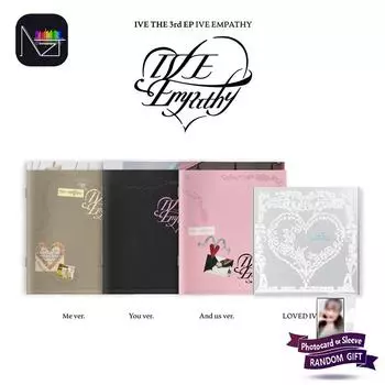 IVE 3-й EP [IVE ЭМПАТИЯ] (ЛЮБИМАЯ IVE вер.)(Я вер. / Вы вер. / И нас вер.) RANDOM 1PCS