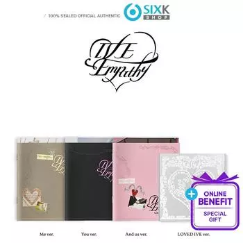 [Предзаказ] IVE 3rd EP [IVE EMPATHY] (Стандартный комплект + ЛЮБИМЫЙ IVE) (Онлайн-преимущество) POB STARSHIP