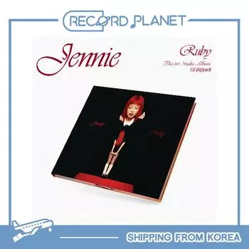 JENNIE - Первый студийный альбом [Ruby] (Дигипак) Digipack ver.