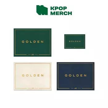 [Предзаказ] Jung Kook (BTS) - сет соло альбомов GOLDEN No POB