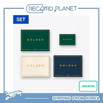 [Предзаказ] Jung Kook (BTS) - сет соло альбомов GOLDEN