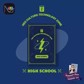 [ПРЕДЗАКАЗ] КАРТА-КУПОН NCT ZONE HIGH SCHOOL ver. 1PCS