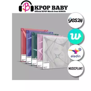 [Предзаказ] LE SSERAFIM - 4-й мини-альбом [CRAZY] (КОМПАКТНАЯ вер.) (POB)