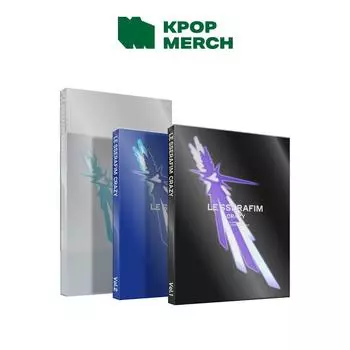 ЛЕ СЕРАФИМ - СУМАСШЕДШИЙ (Вкл.. Эксклюзивная фотокарточка KPOP MERCH)