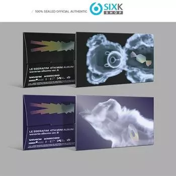 [Предзаказ] LE SSERAFIM Mini 4th Album [CRAZY] (weverse-версия.)