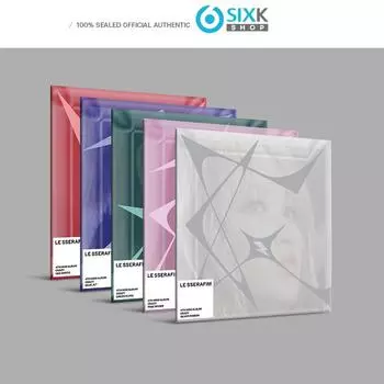 [Предзаказ] LE SSERAFIM Mini 4th Album [CRAZY] (КОМПАКТНАЯ вер.)