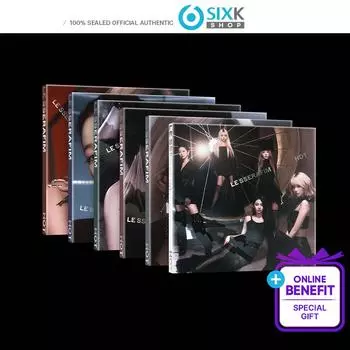 [Предзаказ] LE SSERAFIM - MINI 5th [HOT] COMPACT VER (Онлайн-преимущество) [NO POB] RANDOM