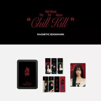 Предзаказ Магнитная закладка Red Velvet Chill Kill 3rd MD