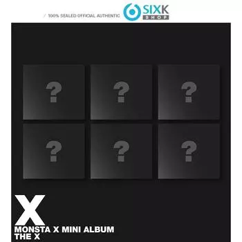 [Предзаказ] MONSTA X 13-й Мини-альбом [THE X] (ДИГИПАК Вер.) Ограниченная версия. (Онлайн-преимущество) [NO POB] RANDOM 1EA