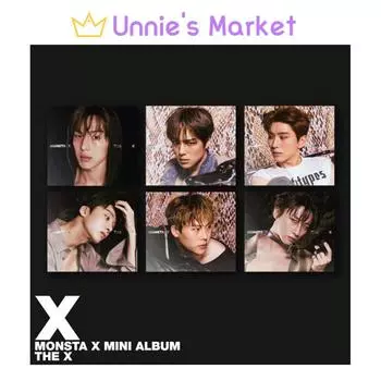 [Предзаказ] MONSTA X - THE X Мини-альбом (ДИГИПАК ВЕР.) + Бесплатный подарок Random 1EA