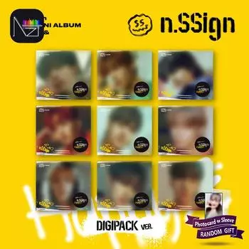 n.SSign 2-й МИНИ-АЛЬБОМ «Happy &» (МЫ / Я вер. ) (Дигипак вер.) RANDOM 1PCS