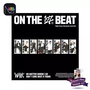 [ПРЕДЗАКАЗ] NCT 127 — 6-й альбом [WALK] (Карточка персонажа Walk Crew, вер.)(УМНЫЙ АЛЬБОМ) 1PCS