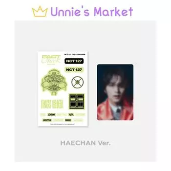 [Предзаказ] NCT 127_HAECHAN_LUMINOUS TATTOO STICKER_Проверка фактов + бесплатный подарок