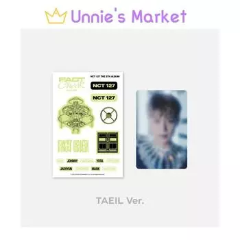 [Предзаказ] NCT 127_TAEIL_LUMINOUS TATTOO STICKER_Проверка фактов + бесплатный подарок